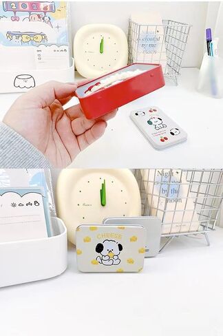 TANG QIRA 6 Pack Mini Metal Tinplate Boxes,Cute Cartoon Dog Design Portable Rectangular Box Storage Kit, Home Organizer For Stickers Watercolor Jewelry Makeup Pill Candy Craft Containers. in Saudi Arabia