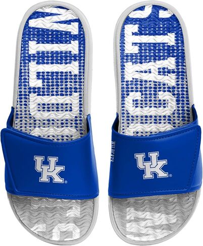 FOCO Kentucky Wildcats NCAA Men Gradient Wordmark Gel Slide - XL in Saudi Arabia