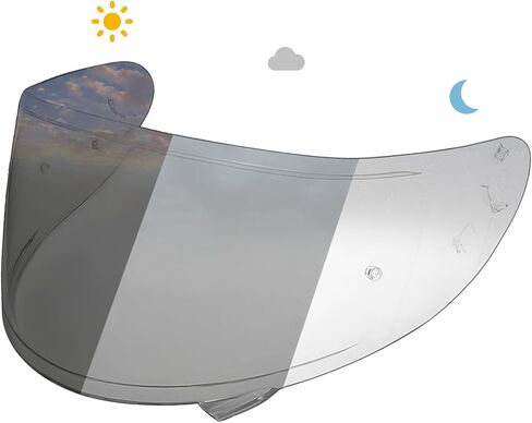 Coruilong RF-1400 Visor with UV Protection Photochromic CWR-F2 Shield (Transition from Clear to Somek) for Z8, NXR2 Motorcycle Helmet Visor in Saudi Arabia