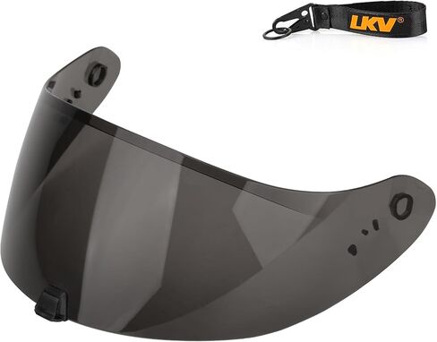LKV R420 Helmet Visor Replacement Face Shield Clear Anti Scratch Tinted UV Protection in Saudi Arabia