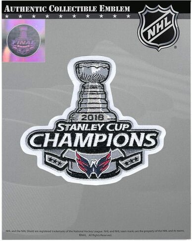 2018 نهائي كأس NHL ستانلي لأبطال واشنطن كابيتالز جيرسي باتش in Kuwait