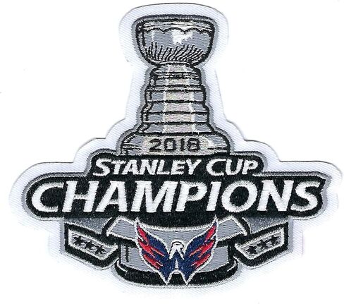 2018 نهائي كأس NHL ستانلي لأبطال واشنطن كابيتالز جيرسي باتش in Kuwait