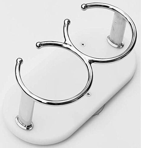 Marine Part Depot Stainless Double Ring Drink Holder with Mounting Suction Cups in Saudi Arabia