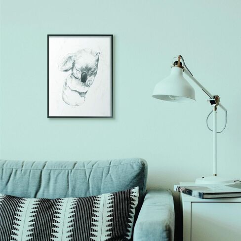 Stupell Industries Cute Koala Baby Animal Neutral Grey Drawing, Design by Artist Daphne Polselli Wall Art, 13 x 19, Wood Plaque in Kuwait