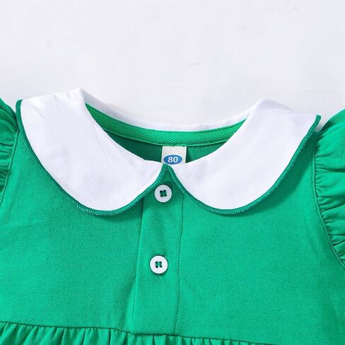 ZFZDRen Baby Ruffle Collar Bodysuit Infant Girl Sleeveless Romper Summer Jumpsuit in Saudi Arabia