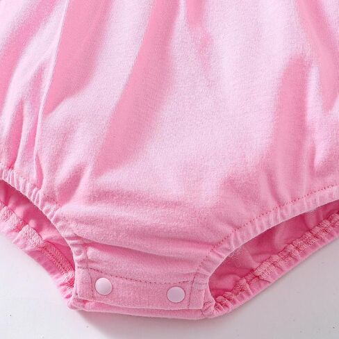 ZFZDRen Baby Ruffle Collar Bodysuit Infant Girl Sleeveless Romper Summer Jumpsuit in Saudi Arabia