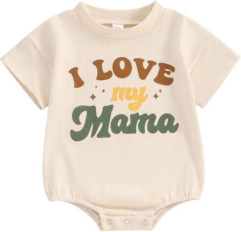 SAYOO Baby Girl Boy Bodysuit Romper Gender Neutral Unisex Funny Aunties Bestie Letter Clothes Casual One-Piece Bodysuit in Saudi Arabia