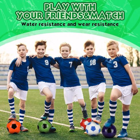 WILLBOND 36 Pcs Soccer Balls - Size 5, Indoor and Outdoor Use, PVC Material, Suitable for Kids and Adults in Saudi Arabia