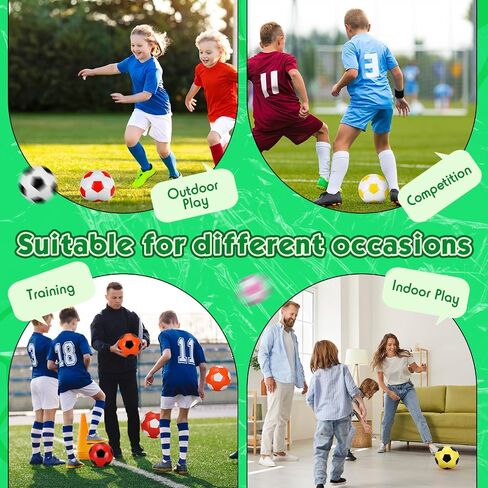 WILLBOND 36 Pcs Soccer Balls - Size 5, Indoor and Outdoor Use, PVC Material, Suitable for Kids and Adults in Saudi Arabia