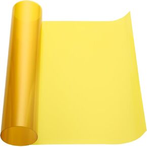 Balacoo مرشح ضوء جل ملون: تراكب فيلم ملون شفاف صفائح بلاستيكية شفافة لعيد الميلاد المناظر الطبيعية أدى ضوء القراءة استوديو الصور الأمامي (أصفر) in Kuwait