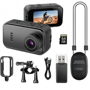Mini Body Camera, Thumb Action Camera, Tiny Size, Mount Anywhere Thumb Size Hands Free Recording Body Worn Camera for Travel, Cycling, Sports, Pets, Outdoor Adventures in Saudi Arabia