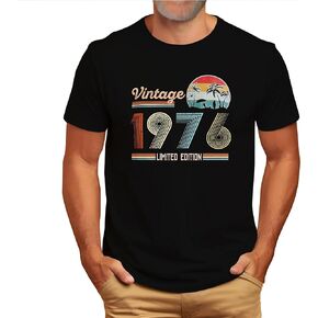 عتيقة 1975 T قمصان 50 هدايا عيد ميلاد له ولدت الأساطير في عام 1975 هدايا عيد ميلاد الرجعية للرجال in Kuwait