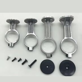 Oil-free silent air compressor parts connecting rod pressure plate aluminum alloy OTS air pump 550W 750W 1100W 1500W (1500W big rod) in Kuwait