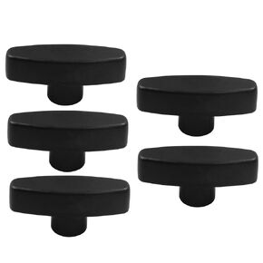 5Pcs T Shape Knobs 5/16"-18 Clamping Knobs with Steel Insert for T Track Bolts, Thumb Threaded Knobs for T Track Accessories, Woodworking Jigs and Fixtures in Saudi Arabia