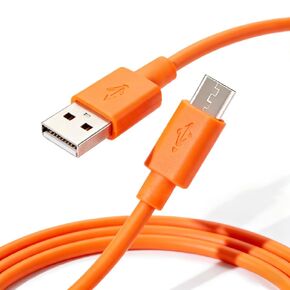 Replacement Micro-USB Charger Cable Compatible with Ring Video Doorbell (2020 Release) 2/3/3 Plus/4, Peephole Cam, Doorbell Pro, Camera Battery, 5V 2A Power Adapter in Saudi Arabia