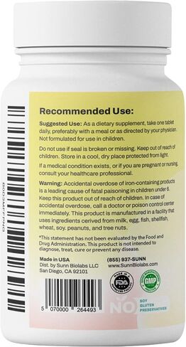 متعدد الحقوق | فيتامينات متعددة منخفضة الحموضة للمعدة الحساسة والمثانة أو IC | 14 فيتامين و14 معدن | صديق للمثانة، درجة حموضة متوازنة | سهل الهضم وأقل حمضية | فيتامين سي مخفف | 90 حبة in Kuwait