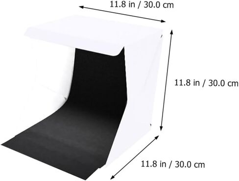 Portable Photo Box Light Tent with LED Lights for Small Business Product Photography Includes Black and White Backdrops Folding Shooting Tent in Saudi Arabia