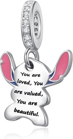Sterling Silver Charm Fit for Pandora Charms Bracelet Necklace Birthday Gifts for Women Girlfriend Daughter in Kuwait