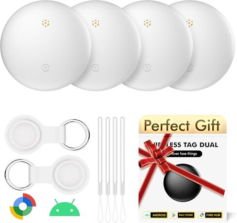 Bluetooth Tracker 4-Pack Smart Tag for Android & Samsung in Kuwait