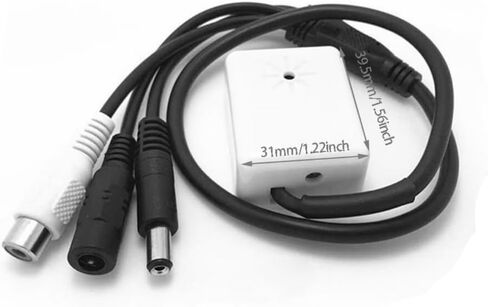 Advanced Sound Recording Microphones for Security Systems, High Sensitivity Sound Capture, Wide Area Monitoring in Kuwait