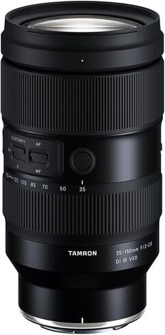Tamron 35-150mm f/2-2.8 Di III VXD Lens for Nikon Z, Bundle with 82mm Filter Kit, Soft Lens Case and Cleaning Kit in Saudi Arabia