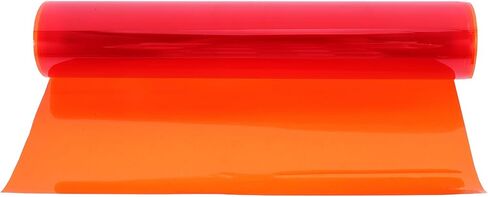 Balacoo Colored Gel Light Filter: Transparent Color Film Overlays Transparent Film Plastic Sheets for Christmas Landscape Led Light Reading Photo Studio Headlight (Orange) in Saudi Arabia
