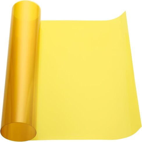 Balacoo مرشح ضوء جل ملون: تراكب فيلم ملون شفاف صفائح بلاستيكية شفافة لعيد الميلاد المناظر الطبيعية أدى ضوء القراءة استوديو الصور الأمامي (أصفر) in Kuwait