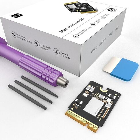 Mac mini M4 2TB SSD Upgrade – Internal NVMe Hard Drive Replacement Kit for Mac mini M4, DIY Storage Expansion Solution (2, TB) in Kuwait