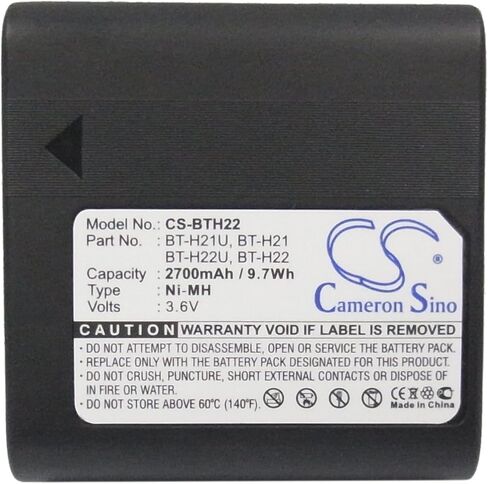 XPS Replacement Battery for Sharp VL-AH30, VL-E650U, VL-H770S, VL-AH151U, VL-SW980, VL-E600U, VL-E660S, VL-AH151, VL-SE10U, VL-AH50U PN BT-H22, BT-H22U, BT-H21U, BT-H21 in Saudi Arabia