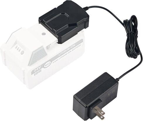 24VBAT شاحن سريع لـ Snow Joe & Sun Joe 24V بطارية ليثيوم أيون، 24VBAT-LTE 24VBAT-LT 24VBAT-XR iBAT24-LTE iBAT24-LT iBAT24-XR جميع موديلات بطاريات الأيون in Kuwait
