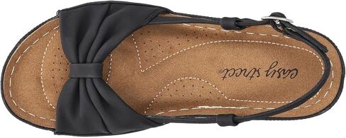 Easy Street Jupiter Womens Sandal 95 E US Black in Saudi Arabia