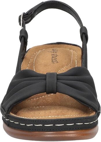 Easy Street Jupiter Womens Sandal 95 E US Black in Saudi Arabia