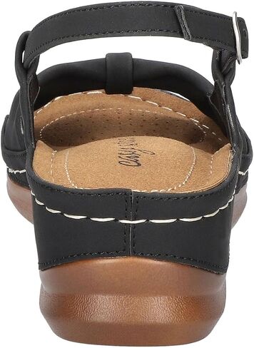 Easy Street Jupiter Womens Sandal 95 E US Black in Saudi Arabia