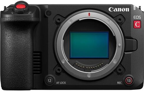 كاميرا سينمائية كاملة الإطار EOS C50 من Canon مع RF مقاس 100-500 مم f/4.5-7.1L هي عدسة USM | كاميرا إنتاج بدقة 4K مع ميزات التركيز البؤري التلقائي السريع وسير العمل الاحترافي | للأفلام الوثائقية والإحترافية + بطاقة سعة 64 جيجابايت + حقيبة in Kuwait