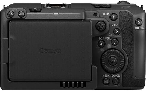 كاميرا سينمائية كاملة الإطار EOS C50 من Canon مع RF مقاس 100-500 مم f/4.5-7.1L هي عدسة USM | كاميرا إنتاج بدقة 4K مع ميزات التركيز البؤري التلقائي السريع وسير العمل الاحترافي | للأفلام الوثائقية والإحترافية + بطاقة سعة 64 جيجابايت + حقيبة in Kuwait