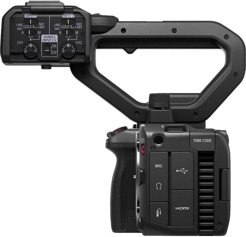 كاميرا سينمائية كاملة الإطار EOS C50 من Canon مع RF مقاس 100-500 مم f/4.5-7.1L هي عدسة USM | كاميرا إنتاج بدقة 4K مع ميزات التركيز البؤري التلقائي السريع وسير العمل الاحترافي | للأفلام الوثائقية والإحترافية + بطاقة سعة 64 جيجابايت + حقيبة in Kuwait