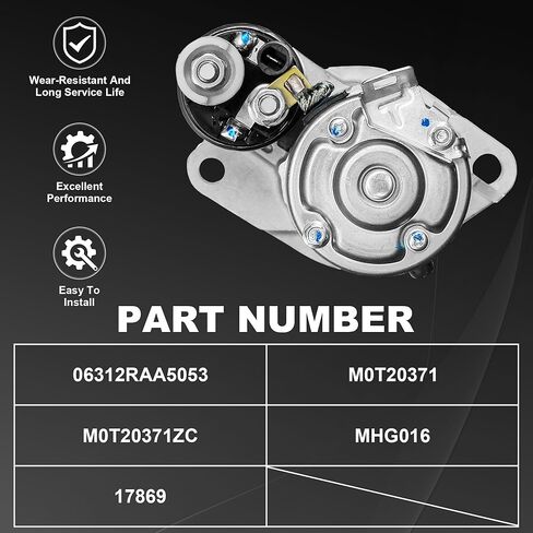Partsflow High Torque Starter لعام 1994 1995 1996 1997 1998 1999 2000 2001 2002 2003 Ford F-Series Truck 7.3 Diesel 17802 in Saudi Arabia