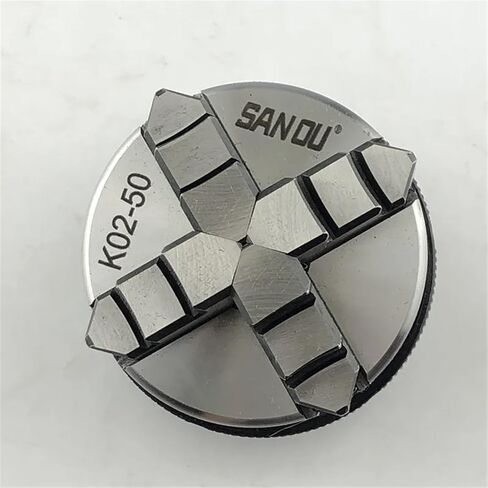 50mm Lathe Chuck 4 Jaw Wood Lathe Chuck K02-50 Self-Centering Chuck Manual Chuck for Mini Wood Lathe in Saudi Arabia