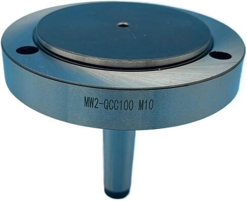 MT2 Chuck Adapter Fix Type Morse Chuck Flange Shank Adapter 100mm Chuck Flange for Lathe Chuck 100MM in Saudi Arabia