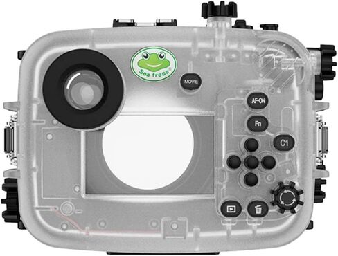 غطاء Searogs تحت الماء لهاتف Sony a6700 مع منفذ مسطح FL1650، [40M/130FT] جراب غطاء غوص مقاوم للماء لهاتف Sony ILCE-6700 مع عدسة EPZ 16-50 مم f3.5/5.6 0SS in Kuwait