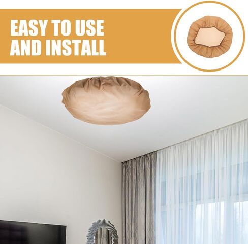 Luxshiny Eye Protection Hanging Lampshade Diffuser for Pendant Lights Light Shade Shading Tool for Table Desk and Ceiling Lamps Easy Installation in Saudi Arabia