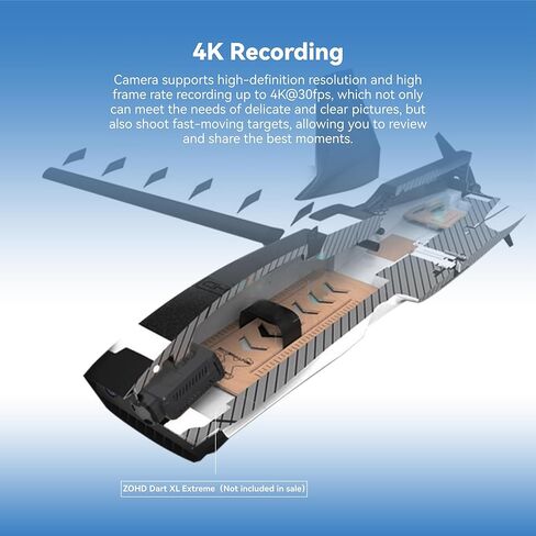 كاميرا RunCam 6 4K FPV Action، كاميرا فيديو صغيرة عالية الدقة مع WiFi EIS وGyroFlow HDMI PWM مدعومة لطائرة RC وطائرة وصاروخ RC وسيارة FPV بدون طيار Airsoft Sports-Option3 in Saudi Arabia