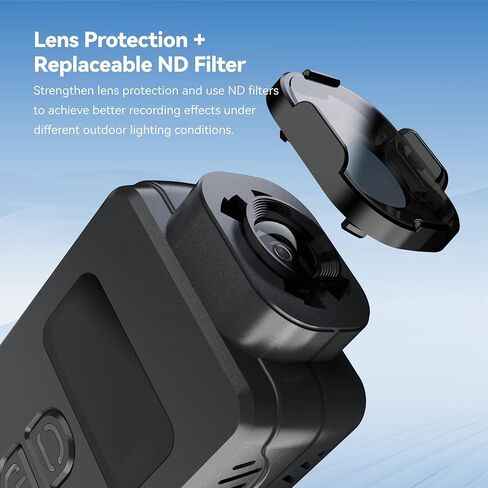 كاميرا RunCam 6 4K FPV Action، كاميرا فيديو صغيرة عالية الدقة مع WiFi EIS وGyroFlow HDMI PWM مدعومة لطائرة RC وطائرة وصاروخ RC وسيارة FPV بدون طيار Airsoft Sports-Option3 in Saudi Arabia