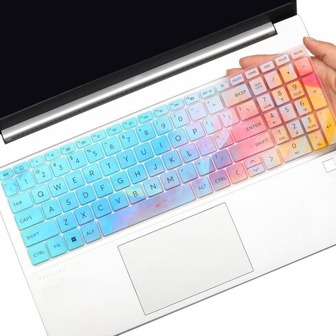 Keyboard Cover for HP Laptop 15-fc 15-fd 15.6" Series 15z-fc000 15t-fd000 15t-fd100 15-fd0023dx 15-fd0005dx 15-fc0025dx 15-fc0245dx fd0883nr fd0083wm fd0127dx fd0182wm 15-fc0093dx fc0041wm in Kuwait