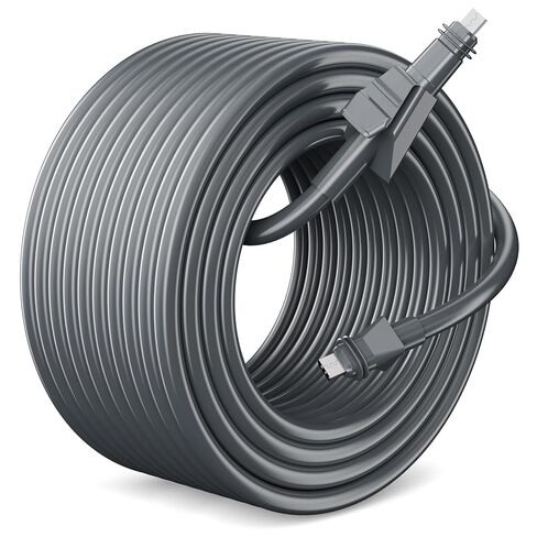 Starlink Flat High Performance Cable, 150FT/46M Rectangular Satellite Replacement Cable, Cat6 Network Cable, Waterproof Extension Cord for Starlink Flat High Performance Gen2 in Kuwait