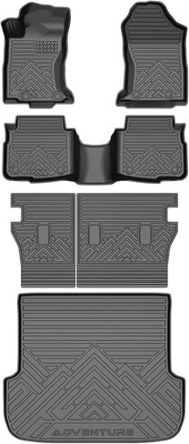 T TGBROS for Chevrolet Trax/Buick Envista Floor Mats 2024-2025 2026 All-Weather Full Set Custom Fit TPE Liners Cargo Liner Trunk for Trax/Envista Accessories 5PCS in Saudi Arabia