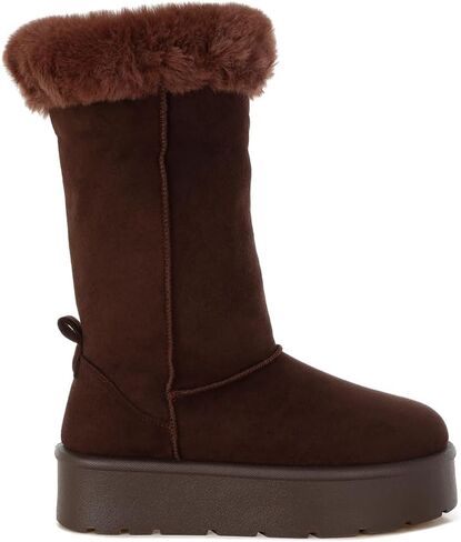 London Rag Olonya Fur Collar Anti-Skid Snow Boots in Saudi Arabia