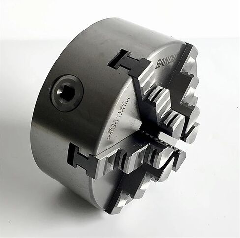 Lathe Chuck 160mm 6 Jaw Self-Centering Chuck K13-160 Manual Metal Lathe Chuck in Saudi Arabia