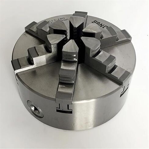 Lathe Chuck 160mm 6 Jaw Self-Centering Chuck K13-160 Manual Metal Lathe Chuck in Saudi Arabia