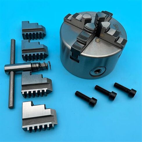 100MM Lathe Chuck 4Jaw Lathe Chuck K12-100 Self-Centering Chuck Mini Metal Scroll Chuck in Saudi Arabia